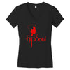 hipsoul Women's V-Neck T-Shirt