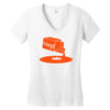 vinyl record Women's V-Neck T-Shirt
