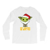 may cristmas be with you yoda Long Sleeve Shirts