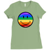 smiling Ladies Fitted T-Shirt