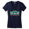 till brooklyn Women's V-Neck T-Shirt
