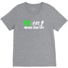 zombie never give up fun V-Neck Tee