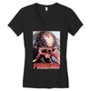 predator 2 poster ideal birthday present gift Women's V-Neck T-Shirt