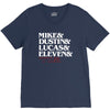 mike dustin lucas eleven will V-Neck Tee