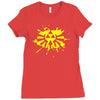 zelda link hylian shield triforce splat Ladies Fitted T-Shirt