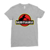 Daddysaurus Jurassic Park Ladies Fitted T-Shirt