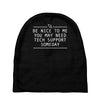 funny tech suppor Baby Beanies