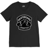 skateboard V-Neck Tee