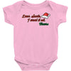 dear santa, i want it all Baby Bodysuit