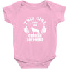 This Girl Loves Her German Shepherd Baby Onesie