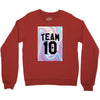 Holographic Team 10 Crewneck Sweatshirt