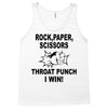 throat punch i win Tank Top