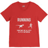running, we all need a little motivation V-Neck Tee