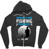 Father And Son Fishing Partners For Life Zipper Hoodie