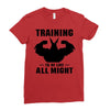 Training to be Like All Might Ladies Fitted T-Shirt
