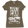 Just One More Car I Promise Ladies Fitted T-Shirt