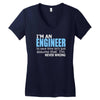 engineer Women's V-Neck T-Shirt