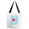 bless your heart Tote Bags