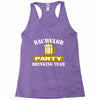 bachelor party drinking team wedding groomsmen bridal funny Racerback Tank