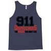 911 dispatcher heroes black logo Tank Top
