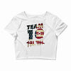 Jake Paul Team 10 Old America Design Crop Top