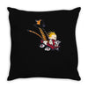 downhill Throw Pillow