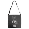 The More People I Meet The More I Love My Doxie Gifts Adjustable Strap Totes