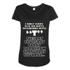 i only have sex, ideal gift, birthday present funny Maternity Scoop Neck T-shirt