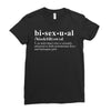 Bisexual Dictionary Ladies Fitted T-Shirt