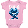 skinhead a way of life blue ideal birthday gift present. Baby Onesie