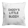daddy little buddy Throw Pillow