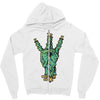 west side Zipper Hoodie