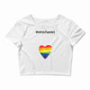 Worth The Wait Rainbow Crop Top