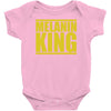 melanin king Baby Bodysuit