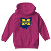 ohio for michigan Youth Hoodie