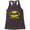 ozzy woz here Racerback Tank