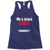 on a scale of one to america how free are you tonight Racerback Tank
