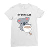 My Puns Are Ladies Fitted T-Shirt