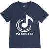 music3 V-Neck Tee