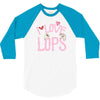 i love lops lots 3/4 Sleeve Shirt