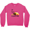 life is better around the campfire Crewneck Sweatshirt