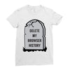 delete my browser history Ladies Fitted T-Shirt
