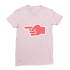 look late Ladies Fitted T-Shirt