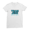 team jess Ladies Fitted T-Shirt