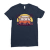 Sunset Van Ladies Fitted T-Shirt