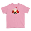funny flashing naked nude christmas santa claus Youth Tee