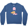 ice cream ghost Crewneck Sweatshirt