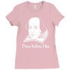 prose before hos  funny william shakespeare joke comedy rude Ladies Fitted T-Shirt