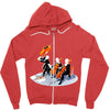 rock me amadeus Zipper Hoodie