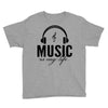 music is my life Youth Tee